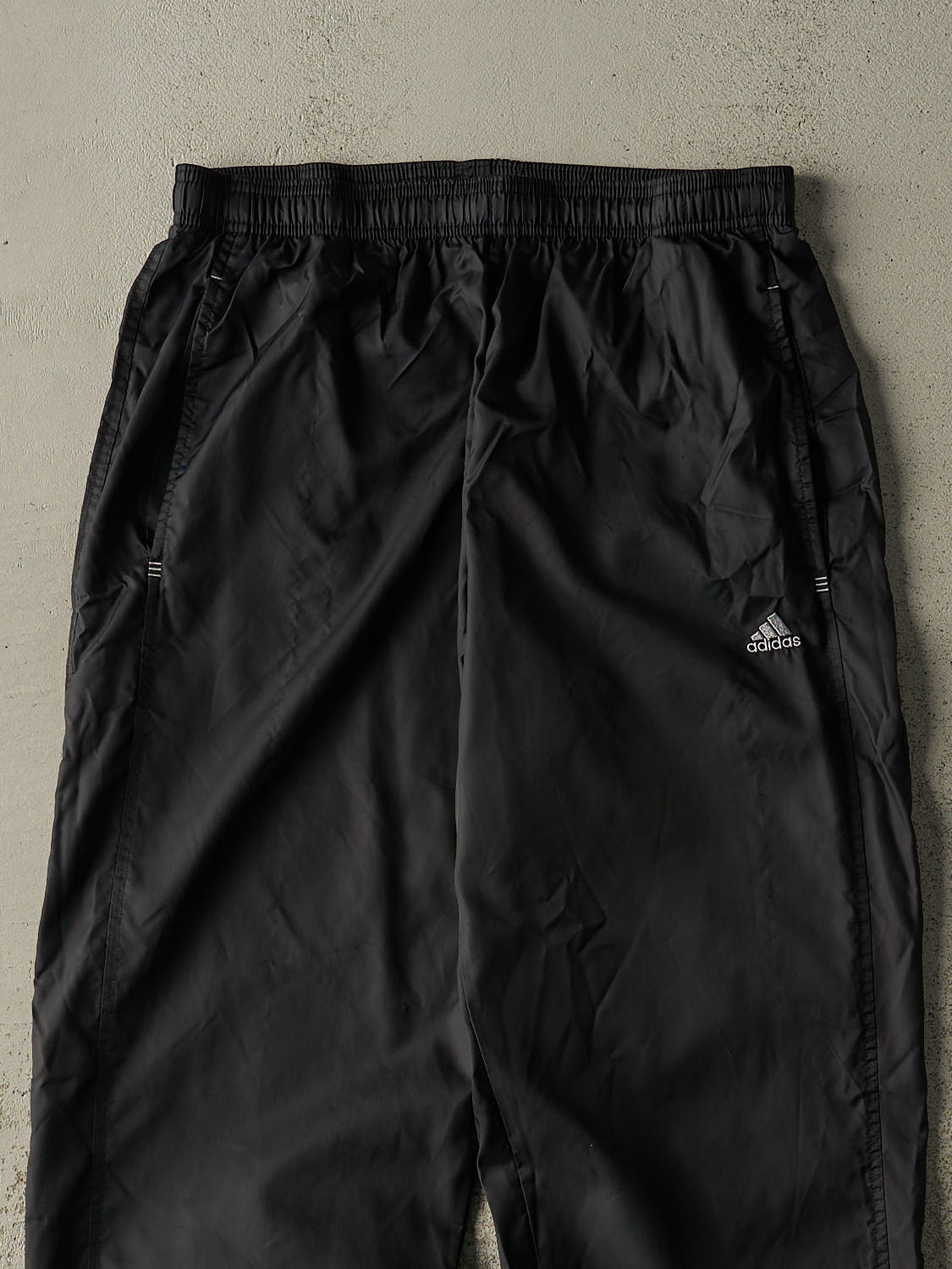 Vintage Y2K Black Adidas Track Pants (29x31)