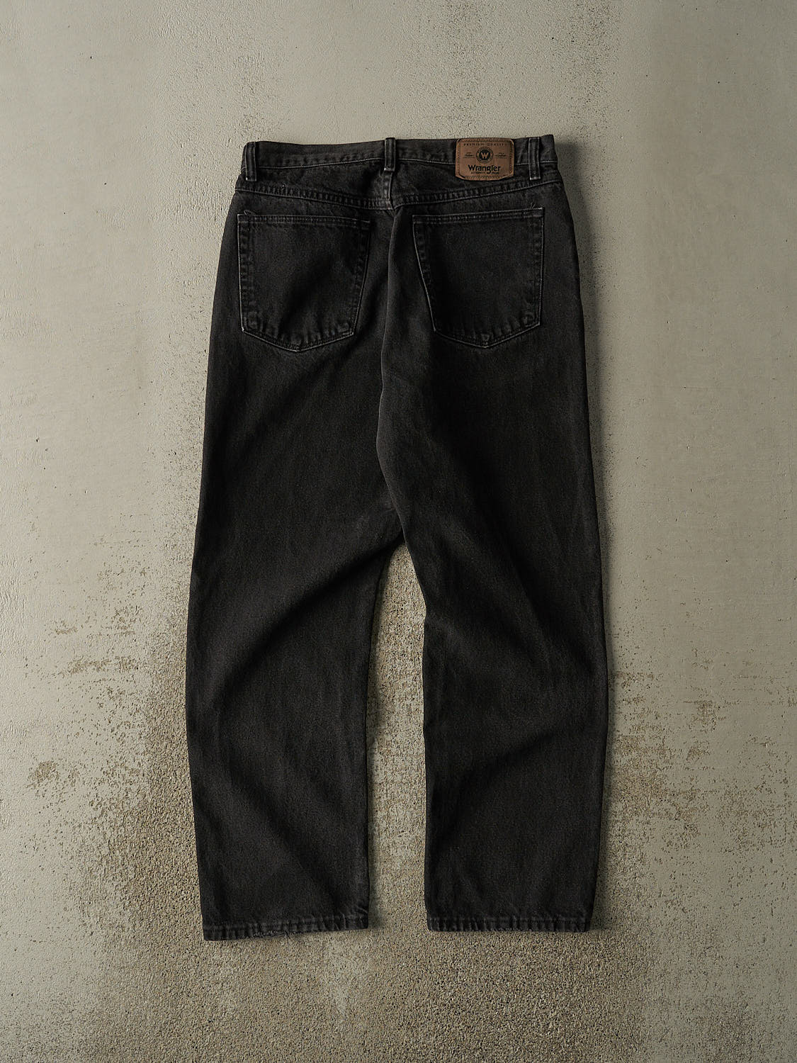Vintage 90s Faded Black Wrangler Denim Pants (32x29.5)