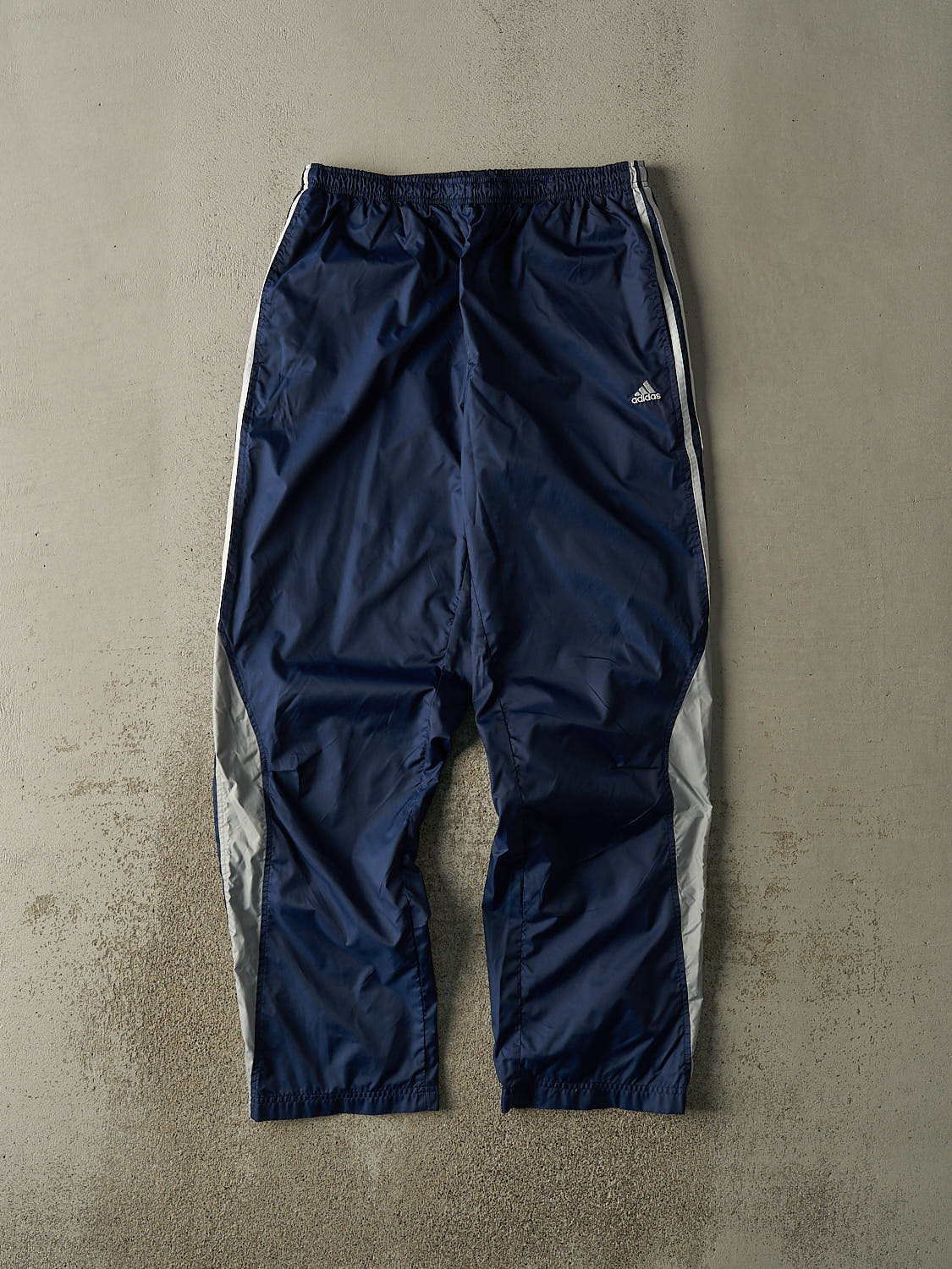 Vintage Y2K Navy Blue Adidas Track Pants (32x32)