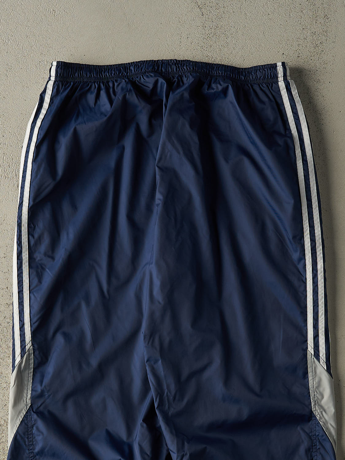 Vintage Y2K Navy Blue Adidas Track Pants (32x32)
