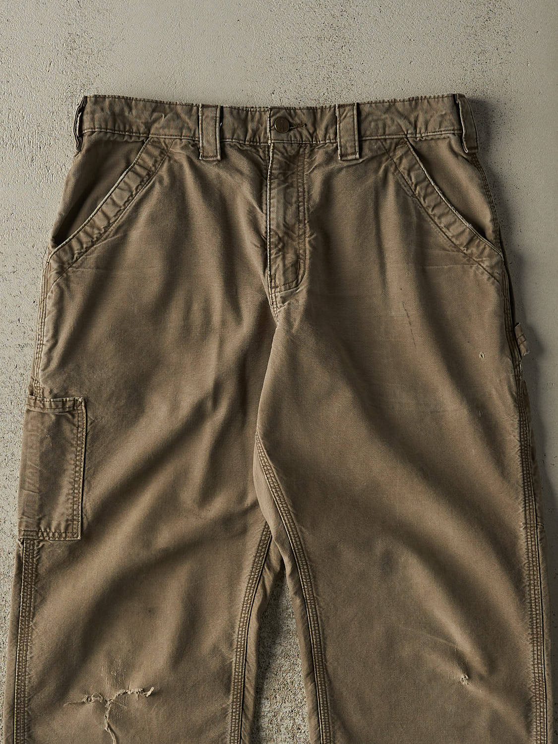 Vintage Y2K Beige Carhartt Carpenter Pants (32x29)