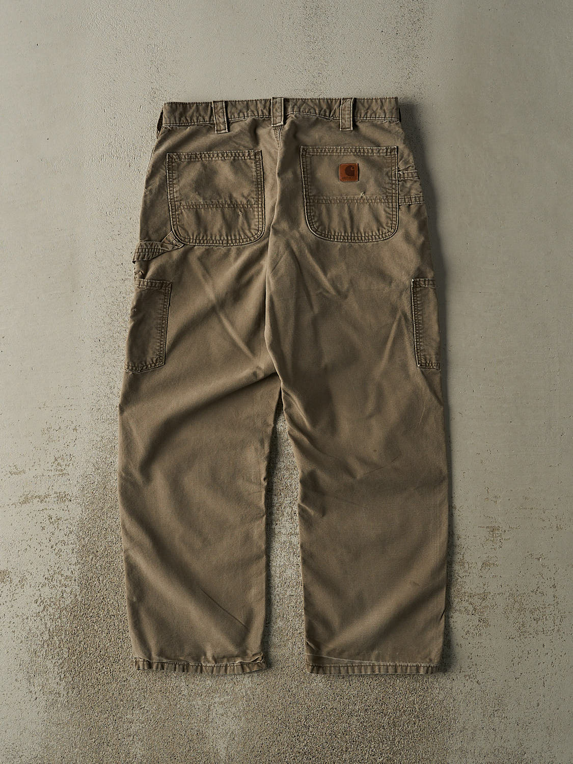 Vintage Y2K Beige Carhartt Carpenter Pants (32x29)