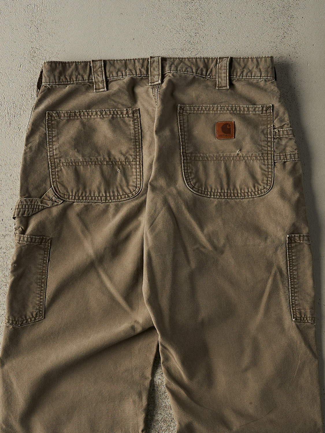 Vintage Y2K Beige Carhartt Carpenter Pants (32x29)