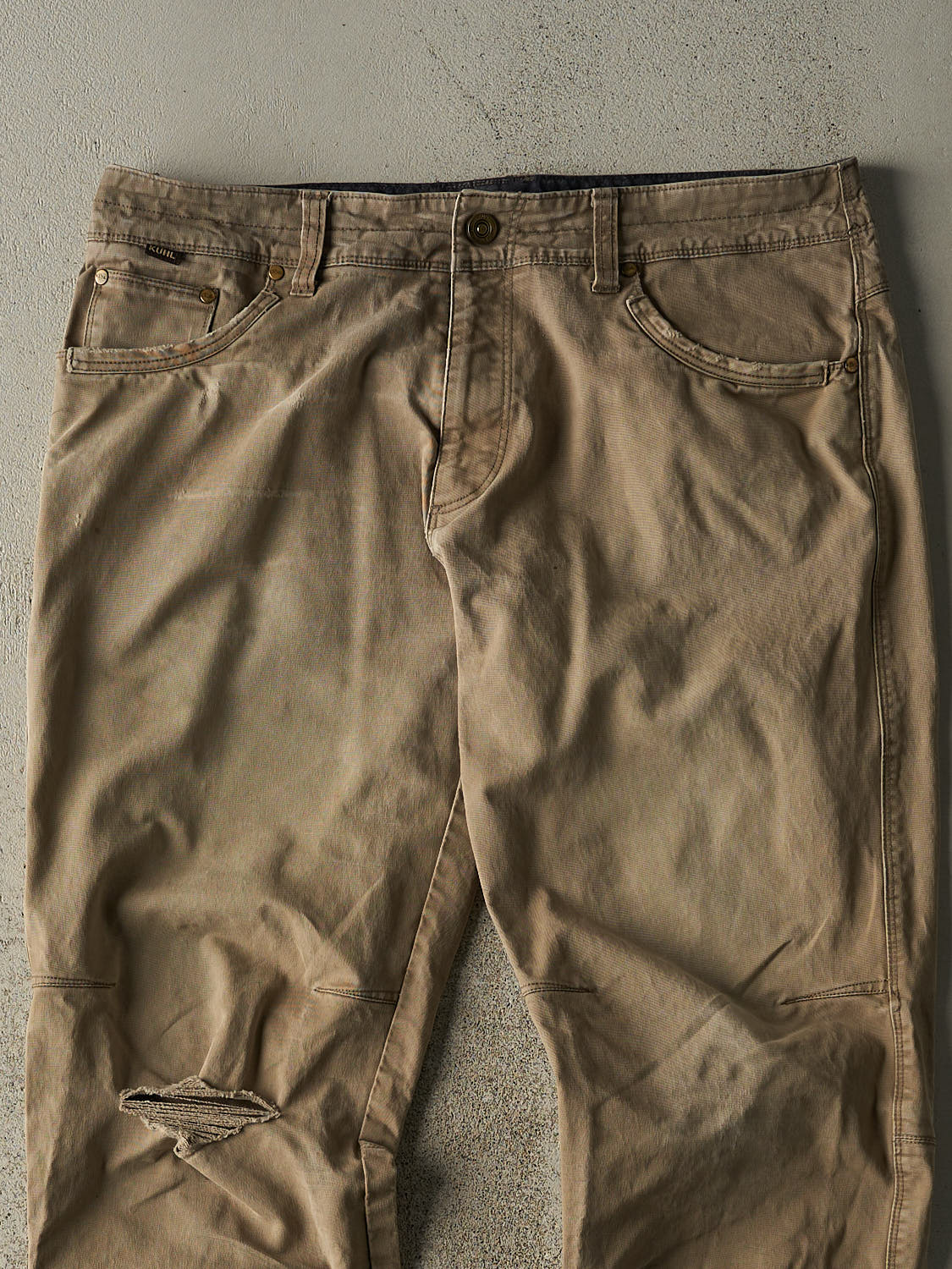 Vintage Y2K Beige Kuhl Work Pants (37x31.5)