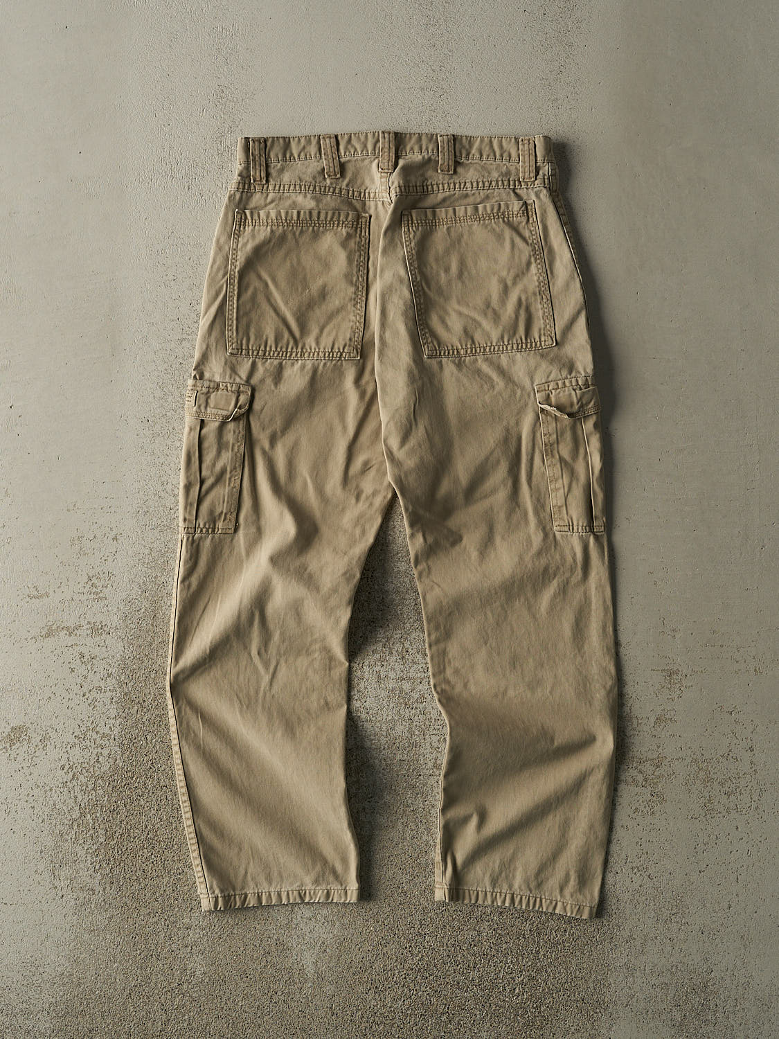 Vintage 90s Beige Wrangler Cargo Pants (33x30)