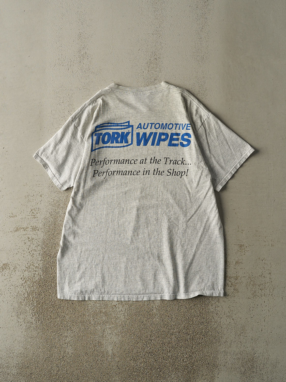 Vintage 95' Heather Grey Daytona Racing Tee (XL)