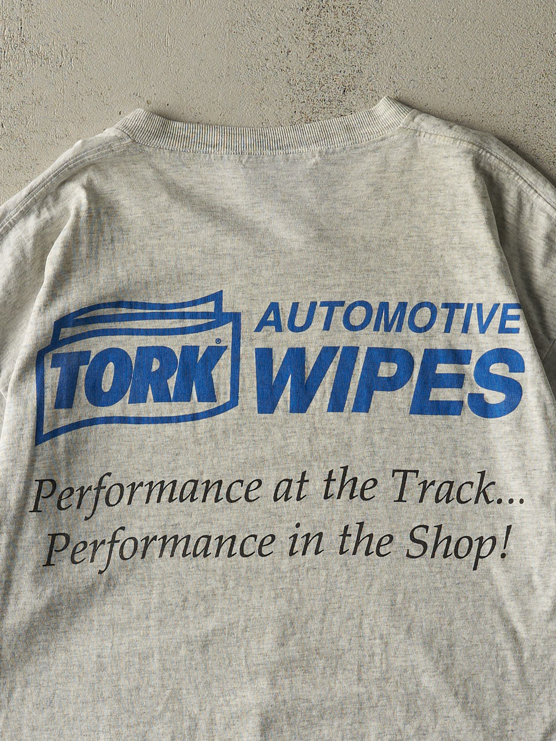 Vintage 95' Heather Grey Daytona Racing Tee (XL)
