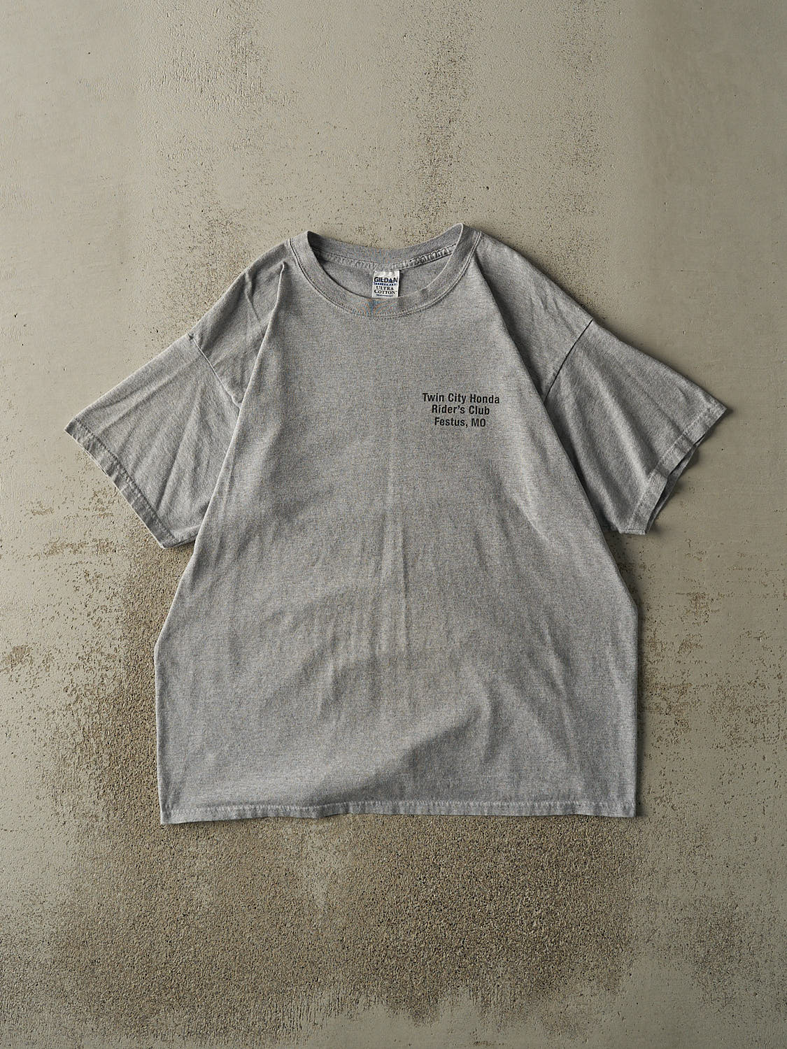 Vintage Y2K Grey Honda Racing Tee (XL)