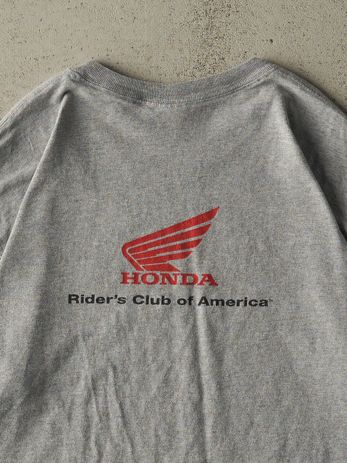 Vintage Y2K Grey Honda Racing Tee (XL)