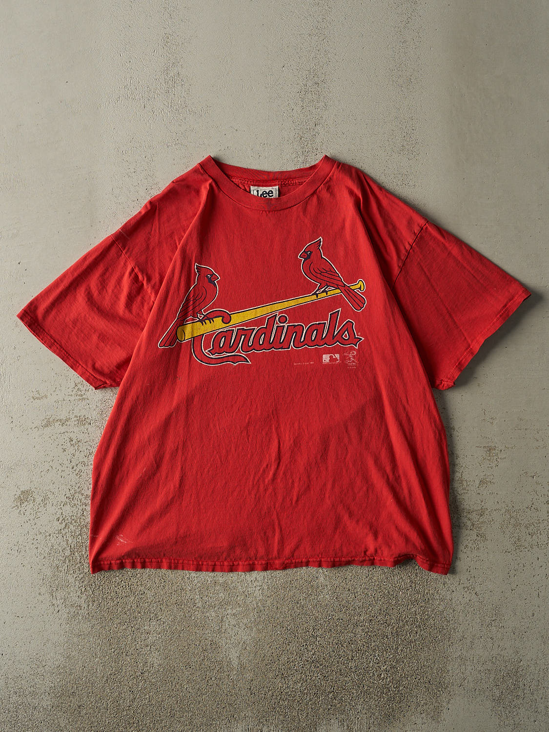Vintage 98' Red St. Louis Cardinals #25 Mark McGwire Player Tee (XL/XXL)