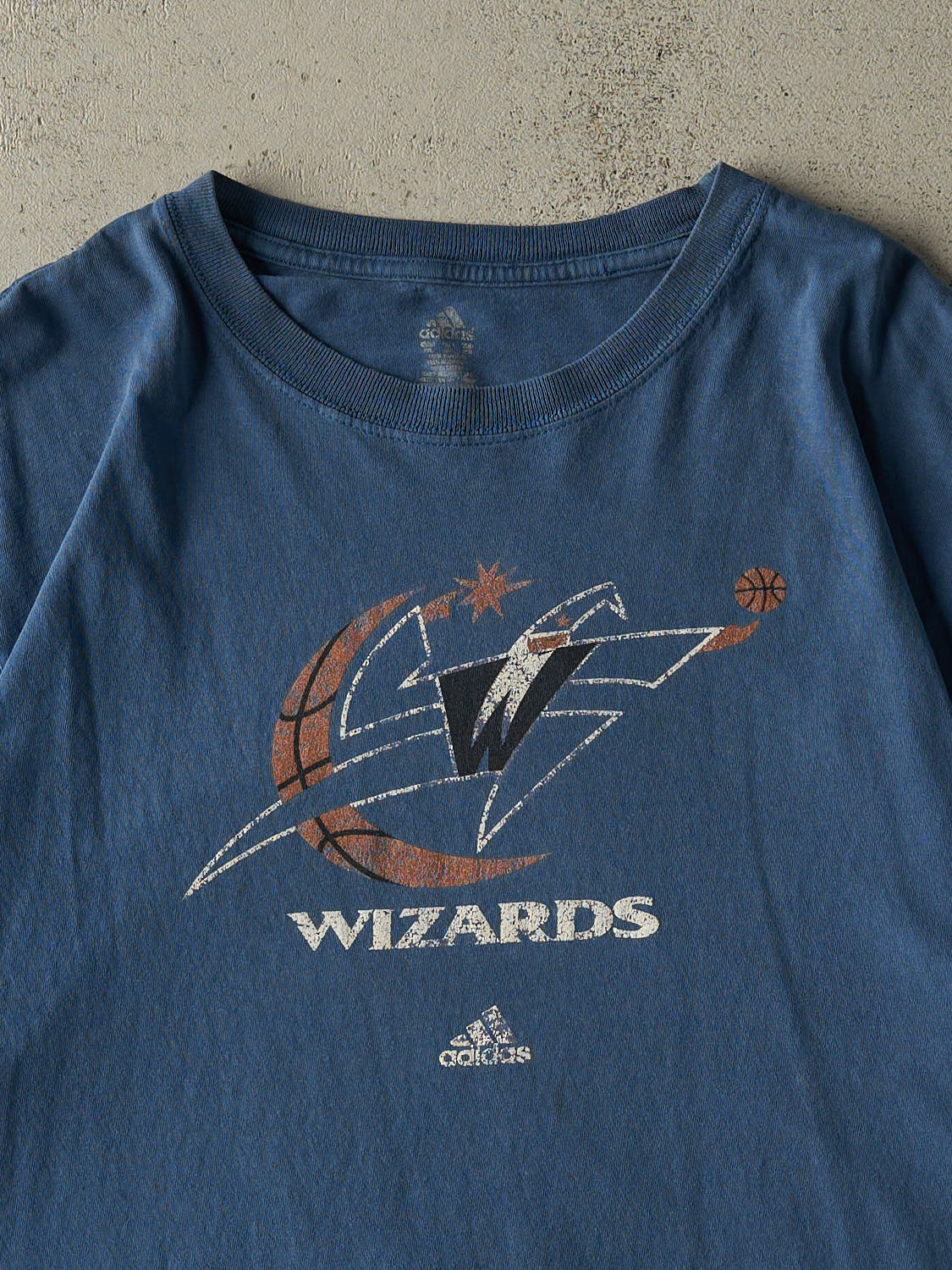 Vintage Y2K Blue Washington Wizards Tee (XL/XXL)