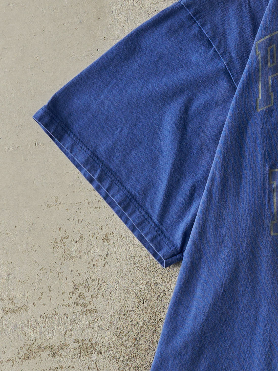 Vintage 90s Blue Russell Athletic Logo Tee (XL)