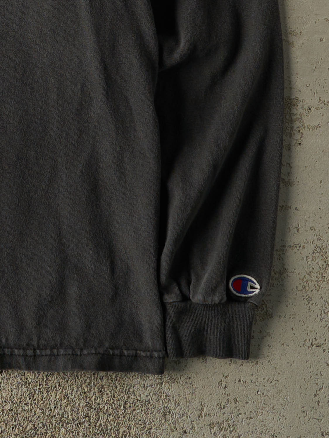 Vintage 90s Faded Black Northeastern Long Sleeve (S/M)