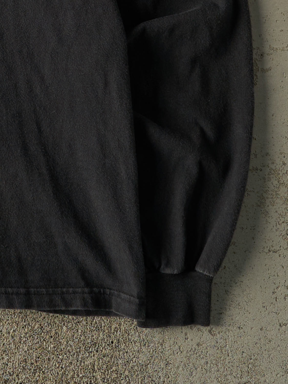 Vintage 90s Faded Black USA Athletic Dept Long Sleeve (M/L)
