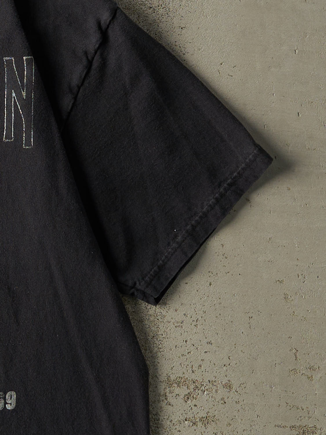 Vintage Y2K Faded Black Led Zeppelin Tee (S/M)