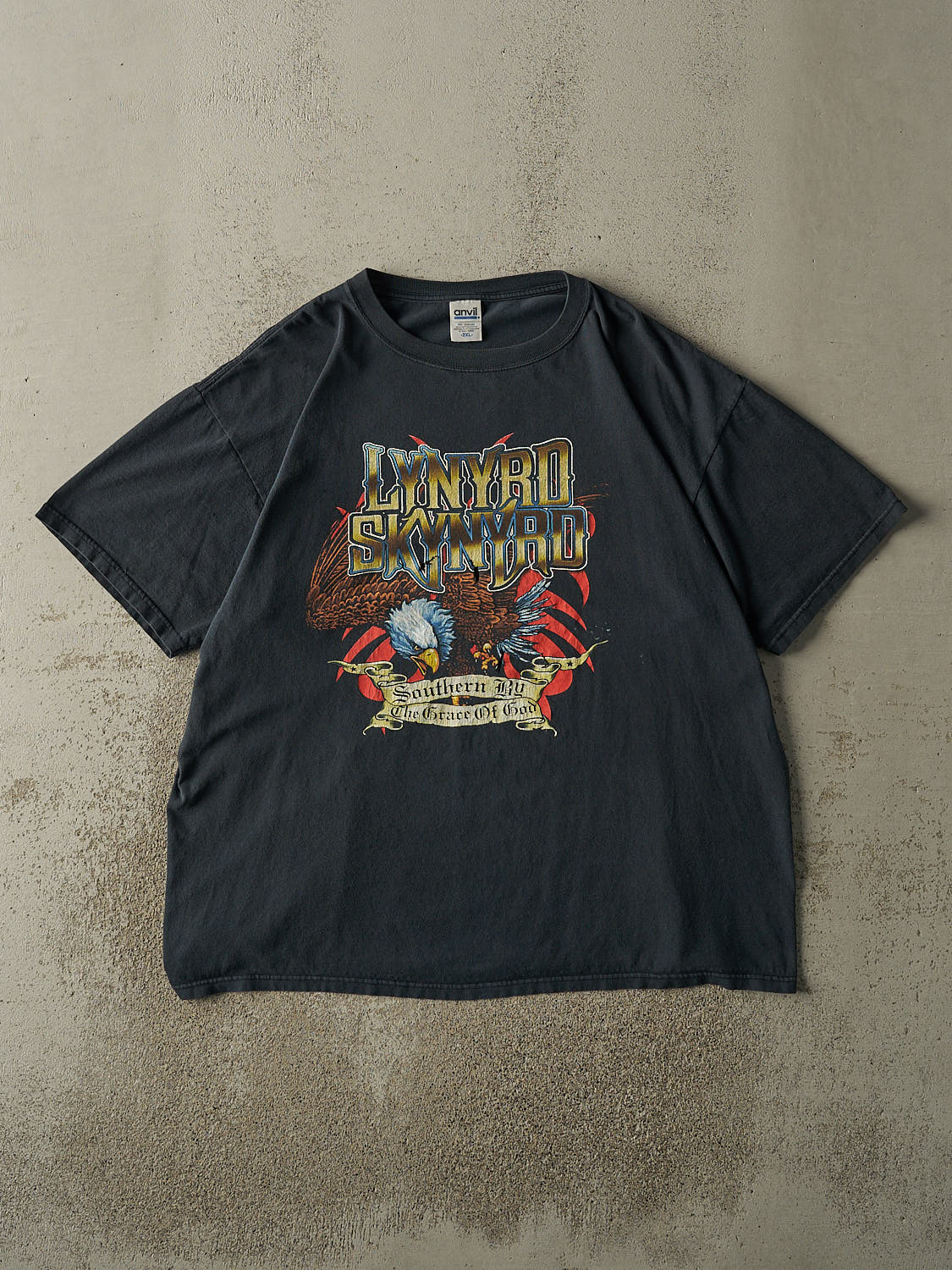 Vintage 04' Faded Black Lynyrd Skynyrd Tee (XL/XXL)