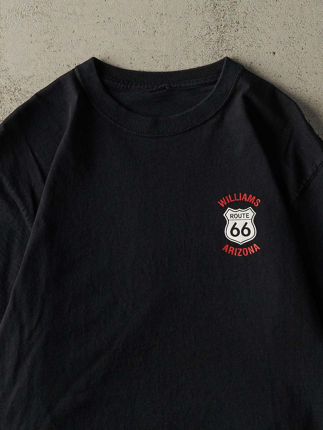 Vintage 04' Black Route 66 Cafe Tee (M/L)