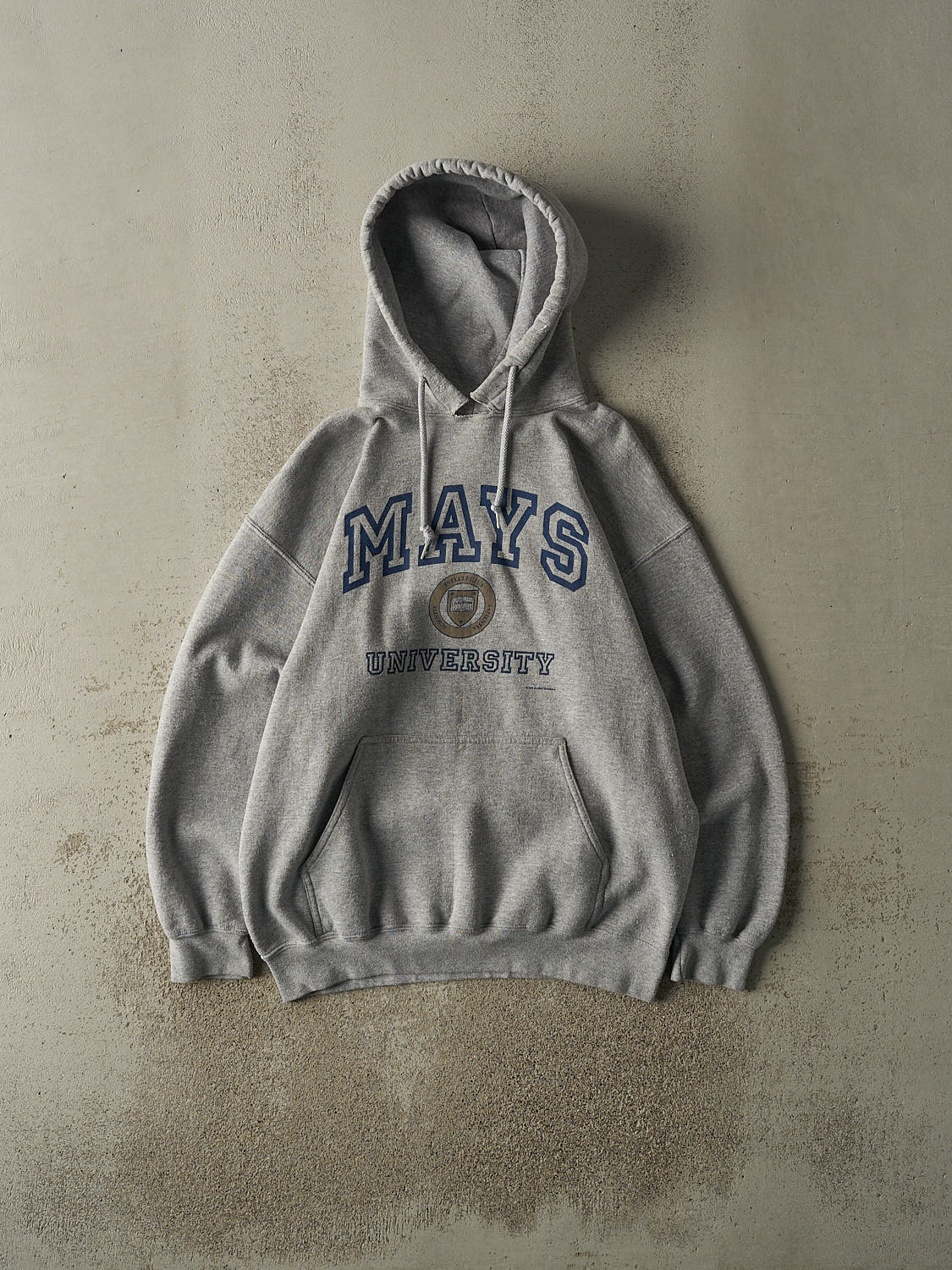 Vintage 02' Grey Mays University Hoodie (L/XL)