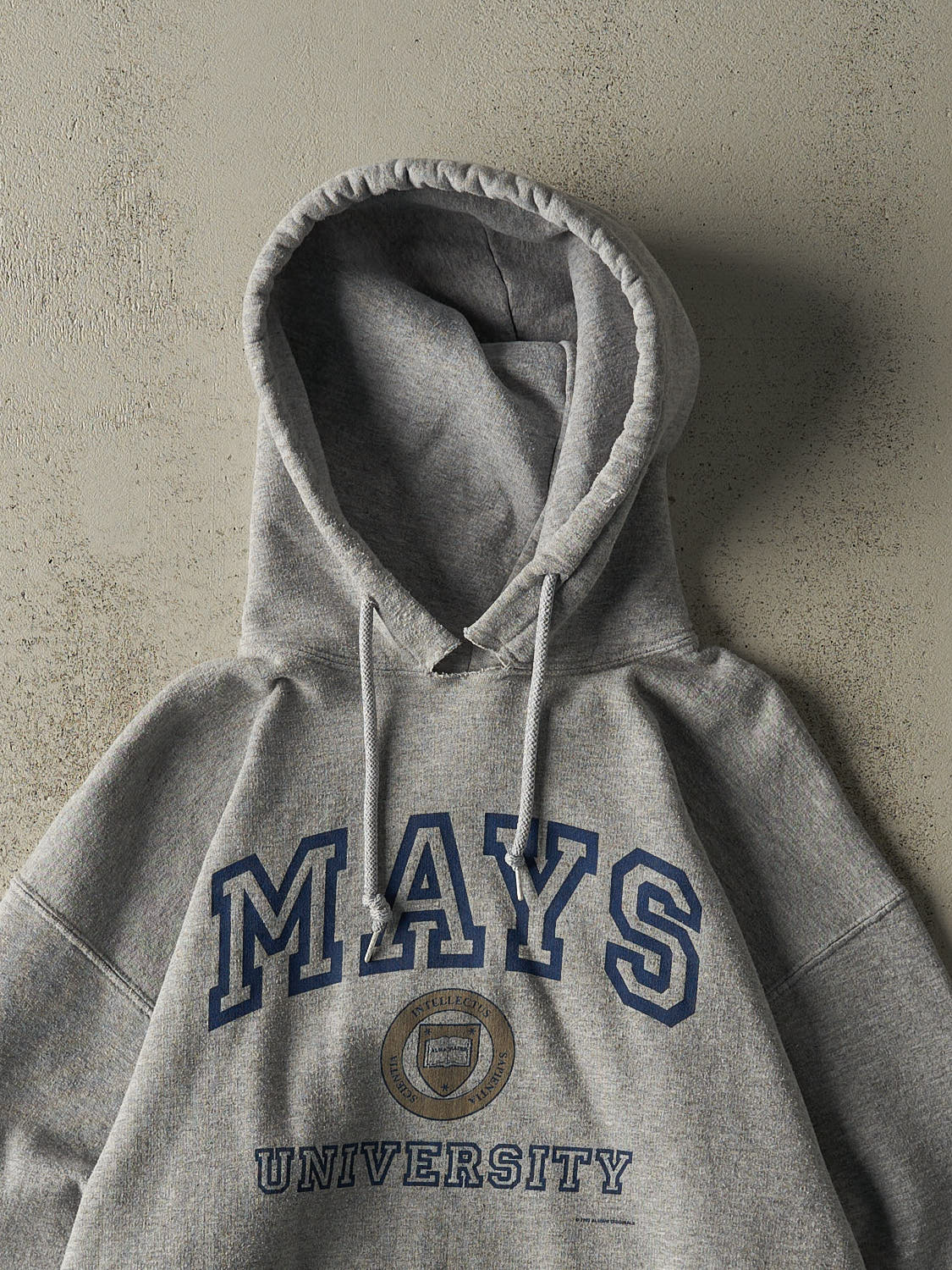 Vintage 02' Grey Mays University Hoodie (L/XL)