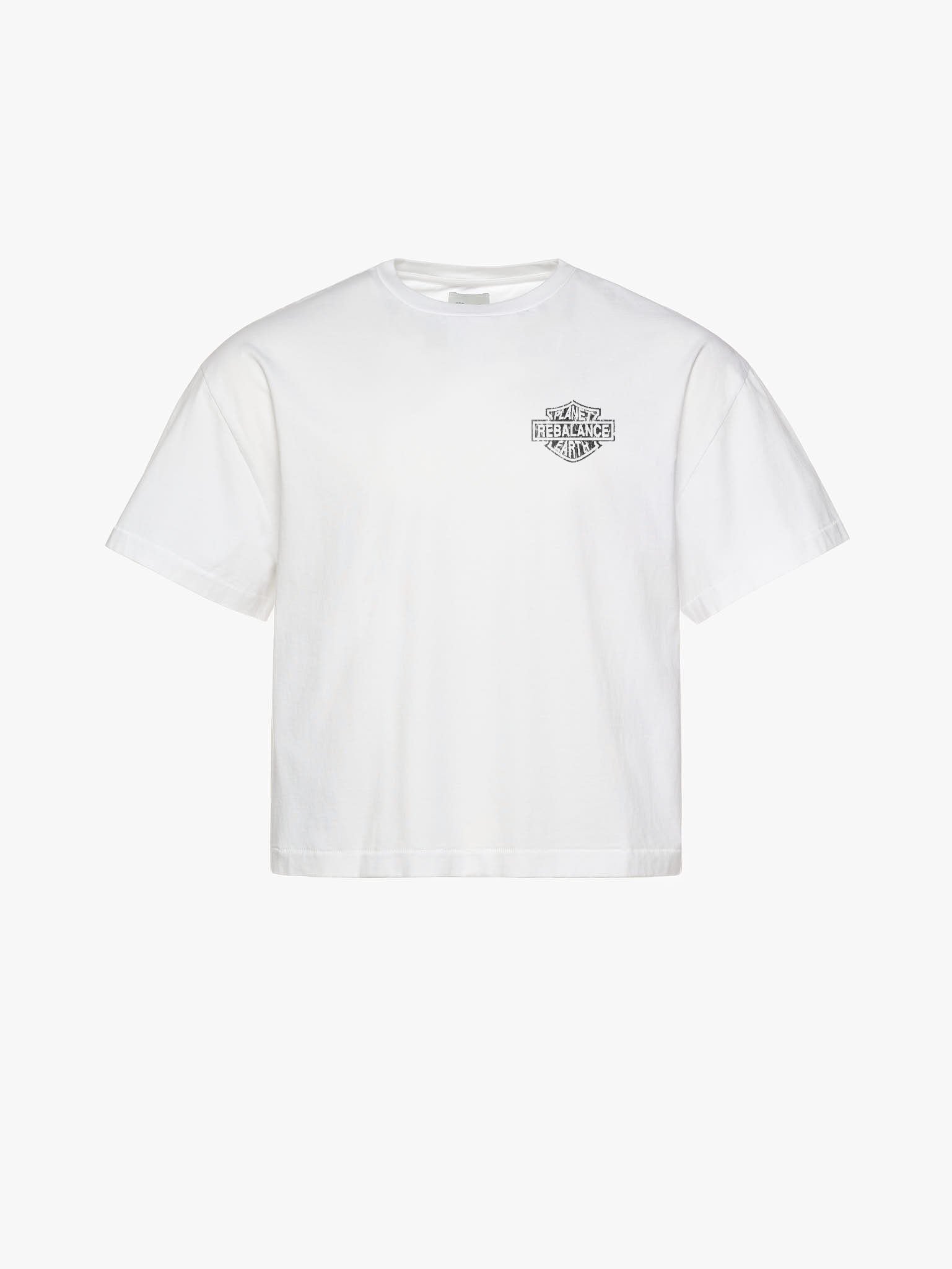 Rebalance the Earth Eagle Tee - White