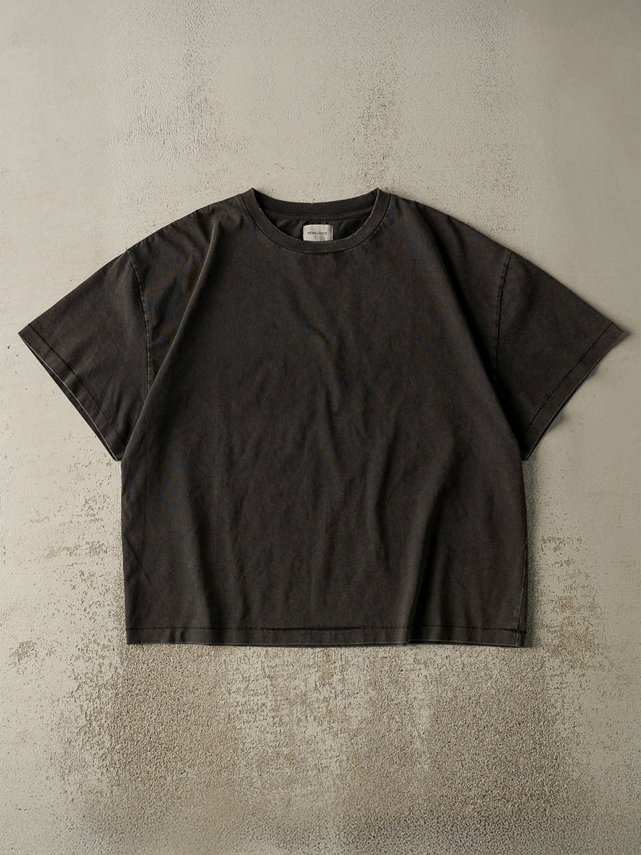 Everyday Boxy Tee – Jet Black