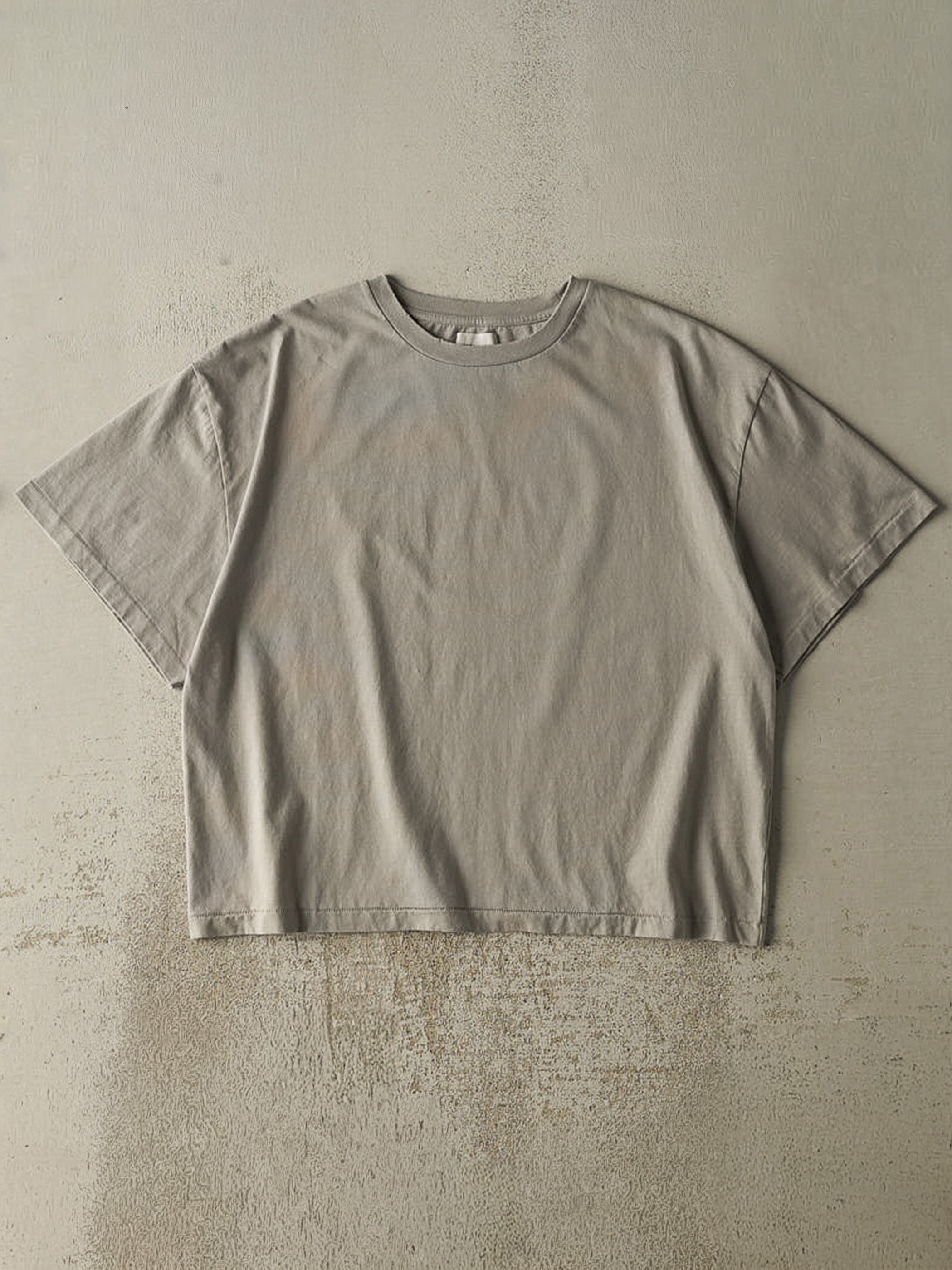 Everyday Boxy Tee – Clay Grey