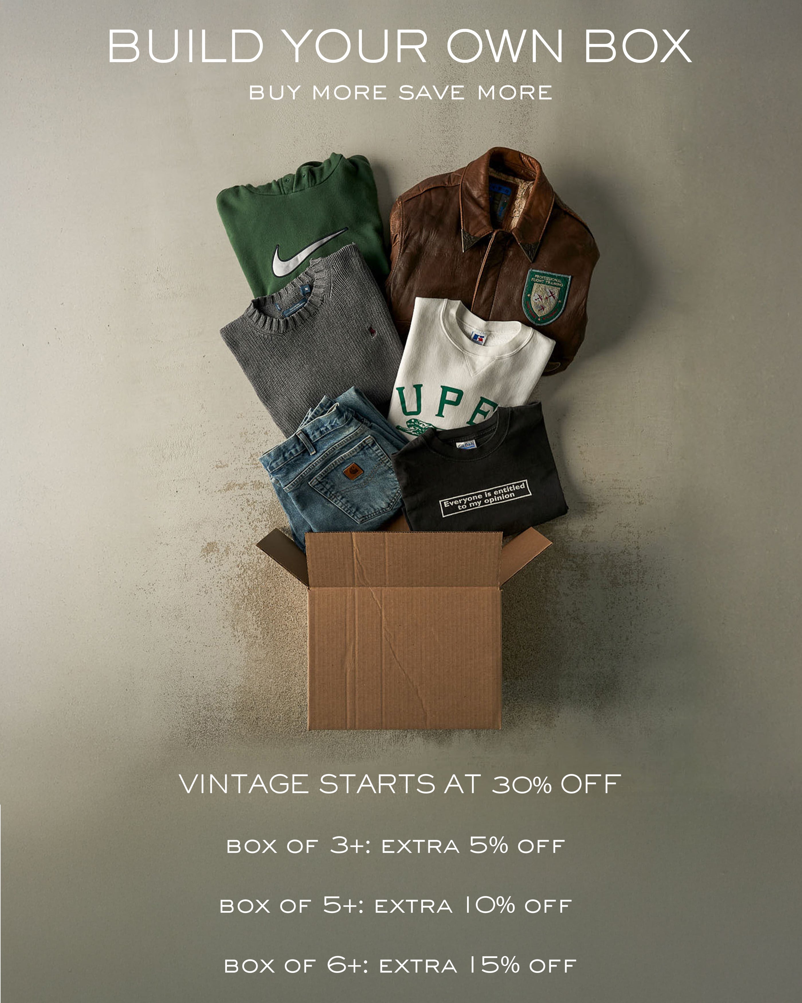 Build Your Own Vintage Box