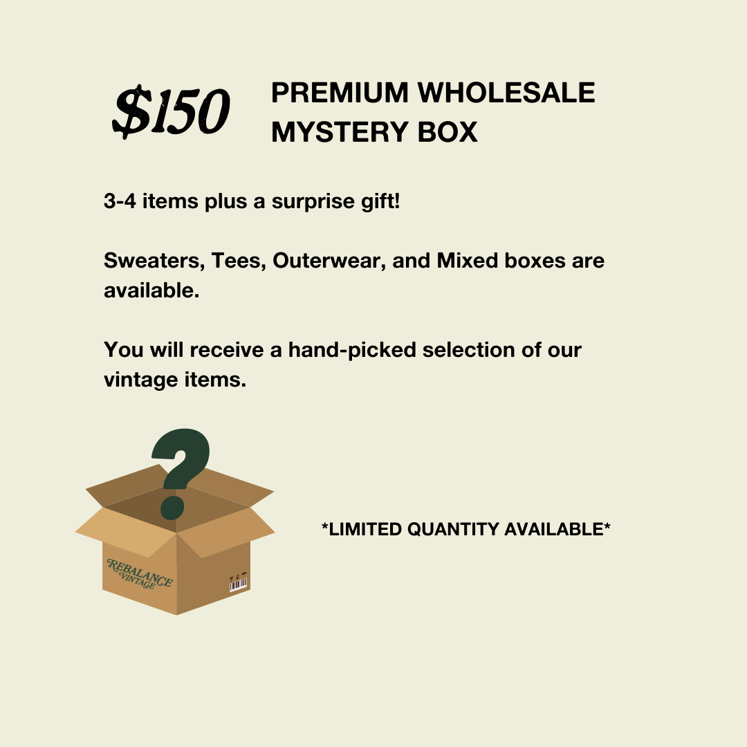 Rebalance Vintage $150 Wholesale Mystery Box