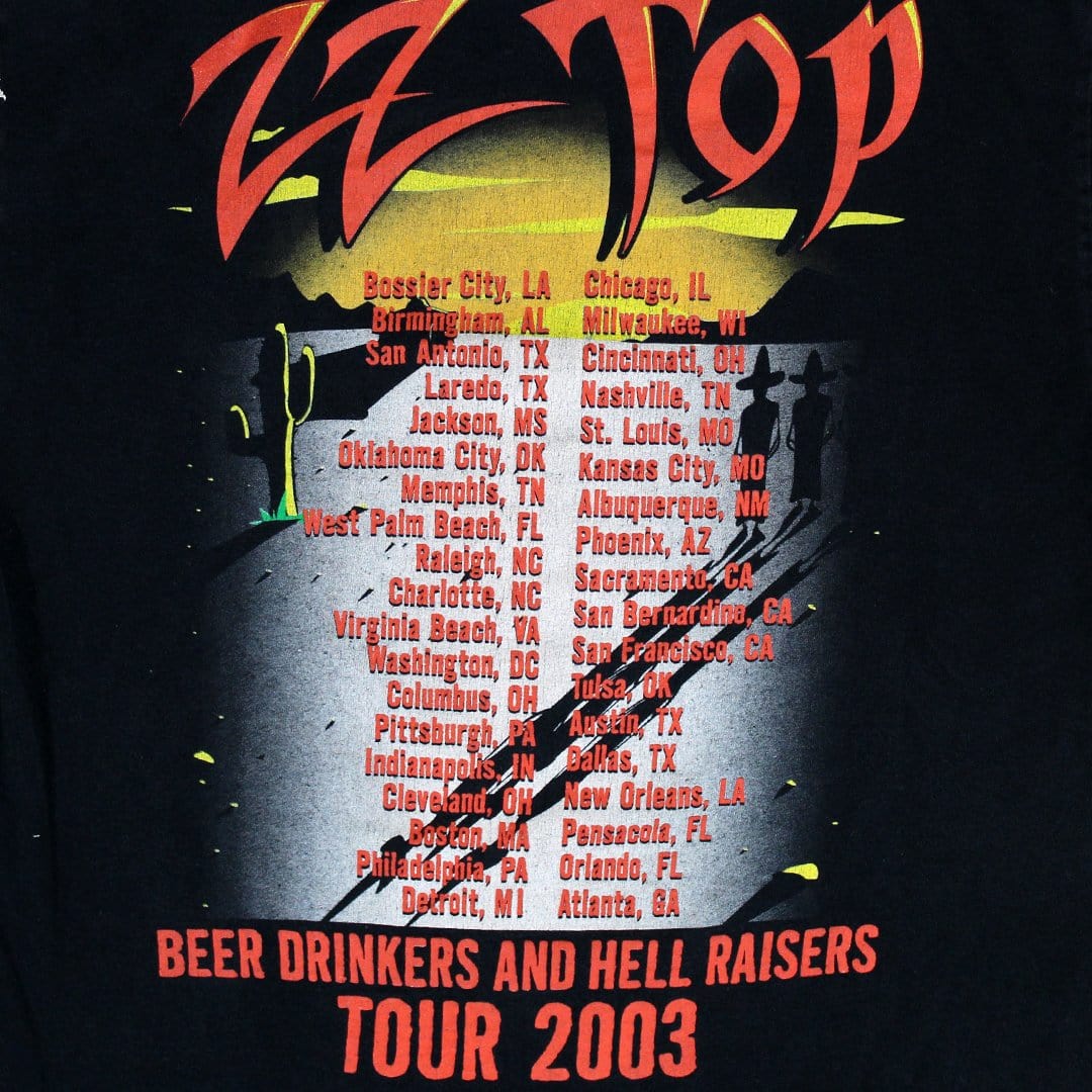 Vintage ‘03 ZZ Top Mescalero Tee (S/M) | Rebalance Vintage.