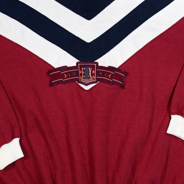 Vintage 80s Red Expressions Crewneck (S/M) | Rebalance Vintage.