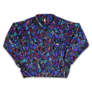 Vintage 90s Contour Zip Up Fleece (L/XL) | Rebalance Vintage.