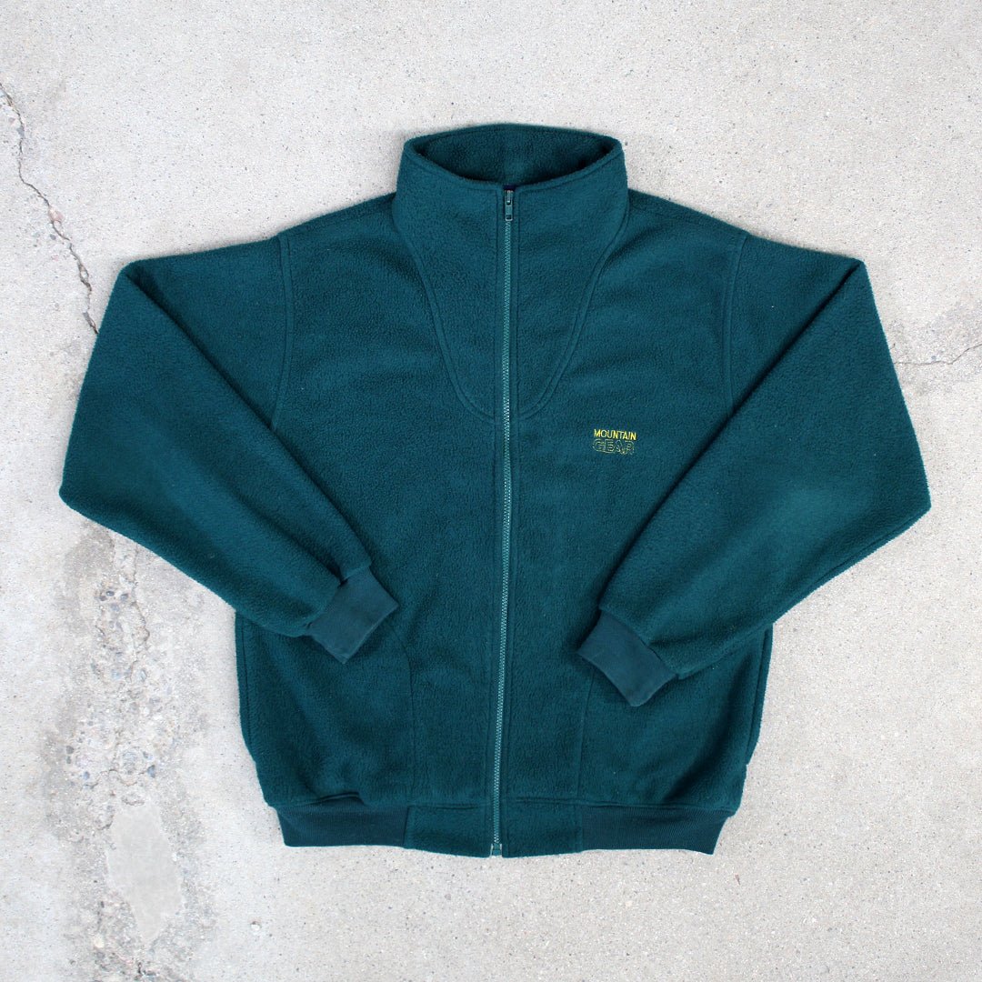 Vintage Green Mountain Gear Zip Fleece (L) | Rebalance Vintage.