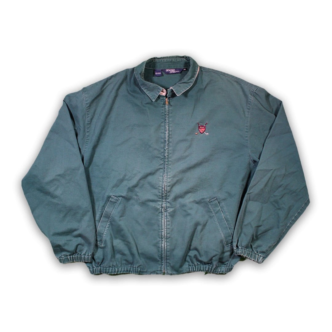 Vintage 90s Polo Golf Crest Jacket | Rebalance Vintage.
