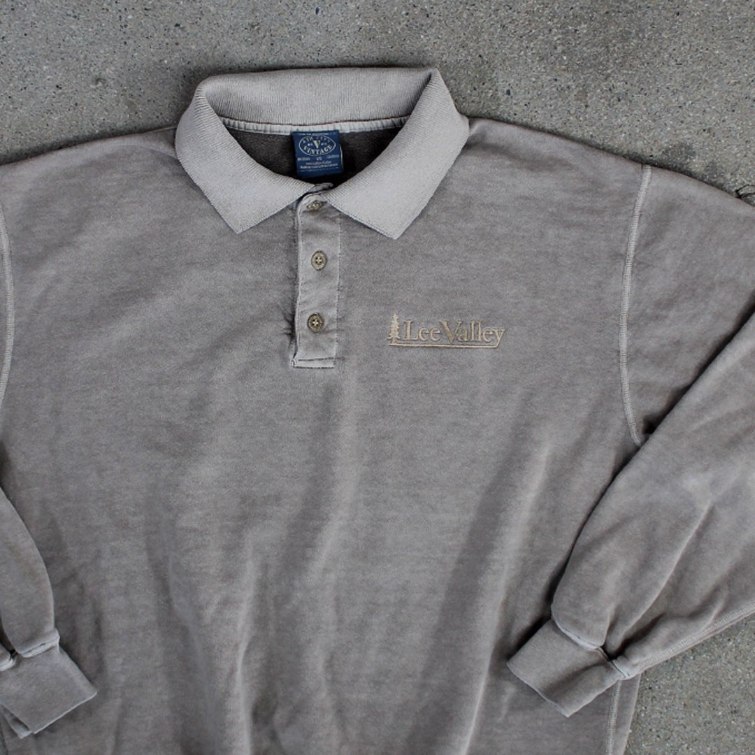 Vintage Lee Valley 1/4 Button Up | Rebalance Vintage.
