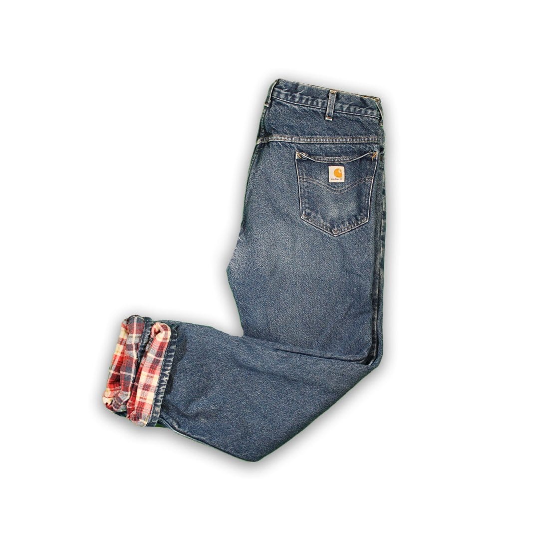 Vintage Carhartt Plaid Jeans (36 x 32) | Rebalance Vintage.