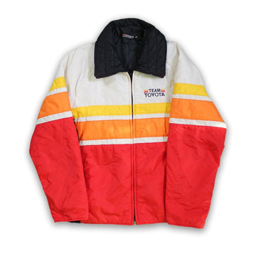 Vintage Team Toyota Racing Insulated Bomber Jacket | Rebalance Vintage.