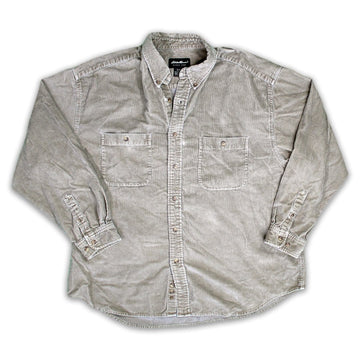 Vintage Eddie Bauer Corduroy Button Up (XXL) | Rebalance Vintage.
