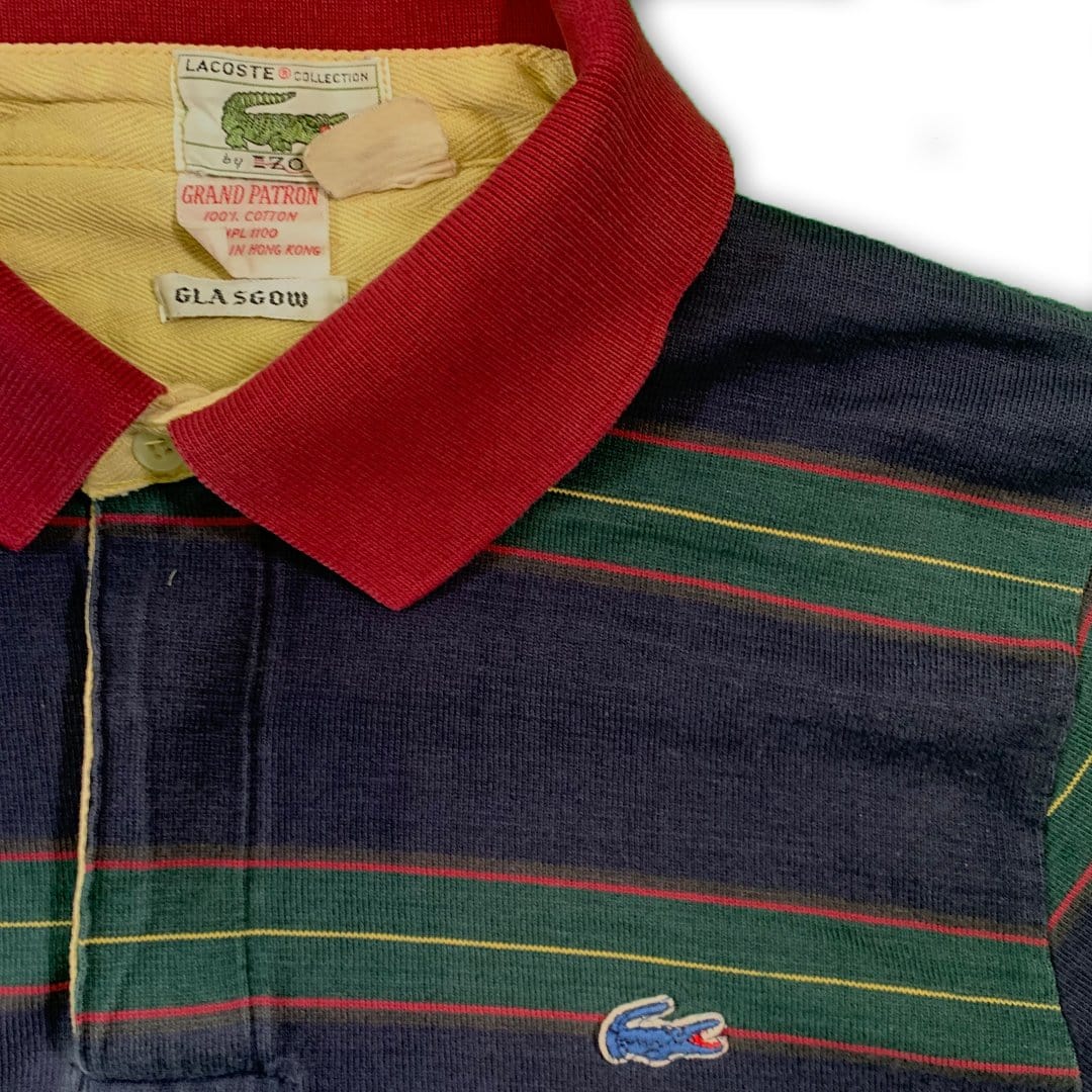 Vintage 70’s Lacoste Polo Long Sleeve (S/M) | Rebalance Vintage.
