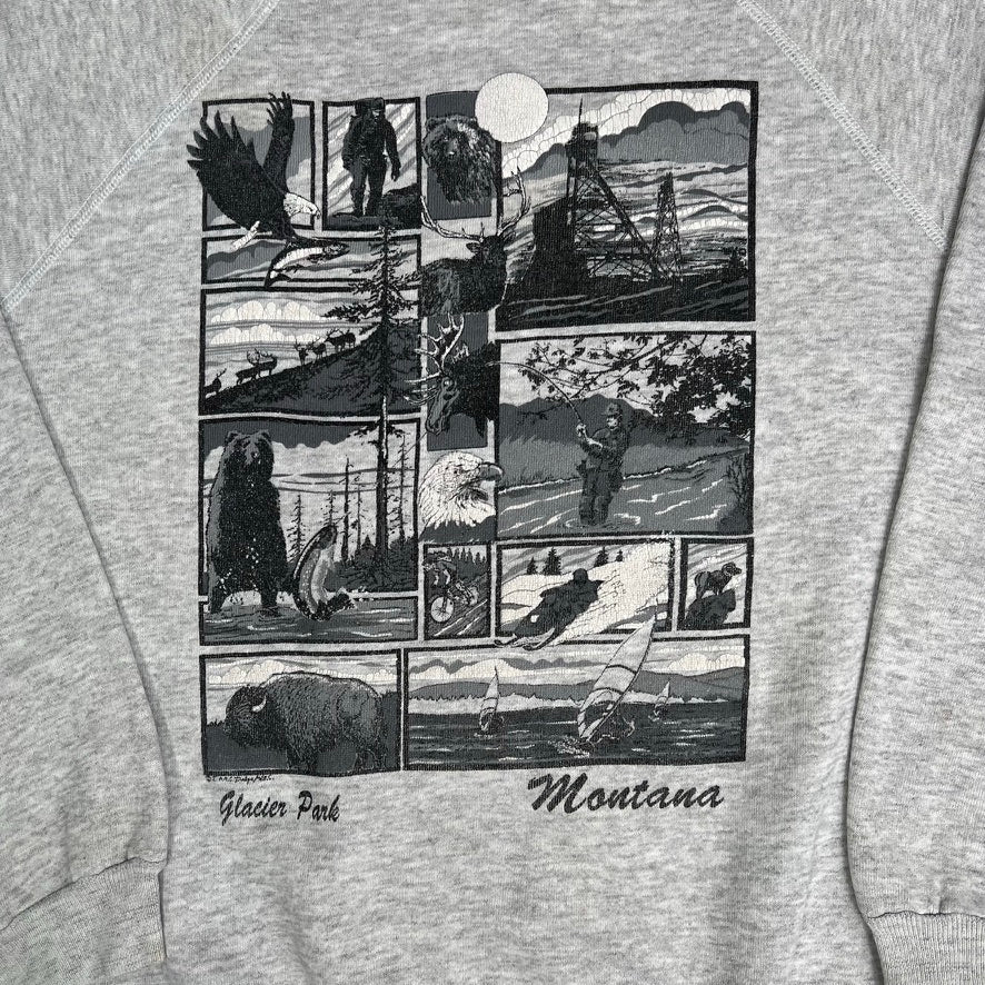 Vintage 90s Montana Glacier Park Crewneck (M/L) | Rebalance Vintage.