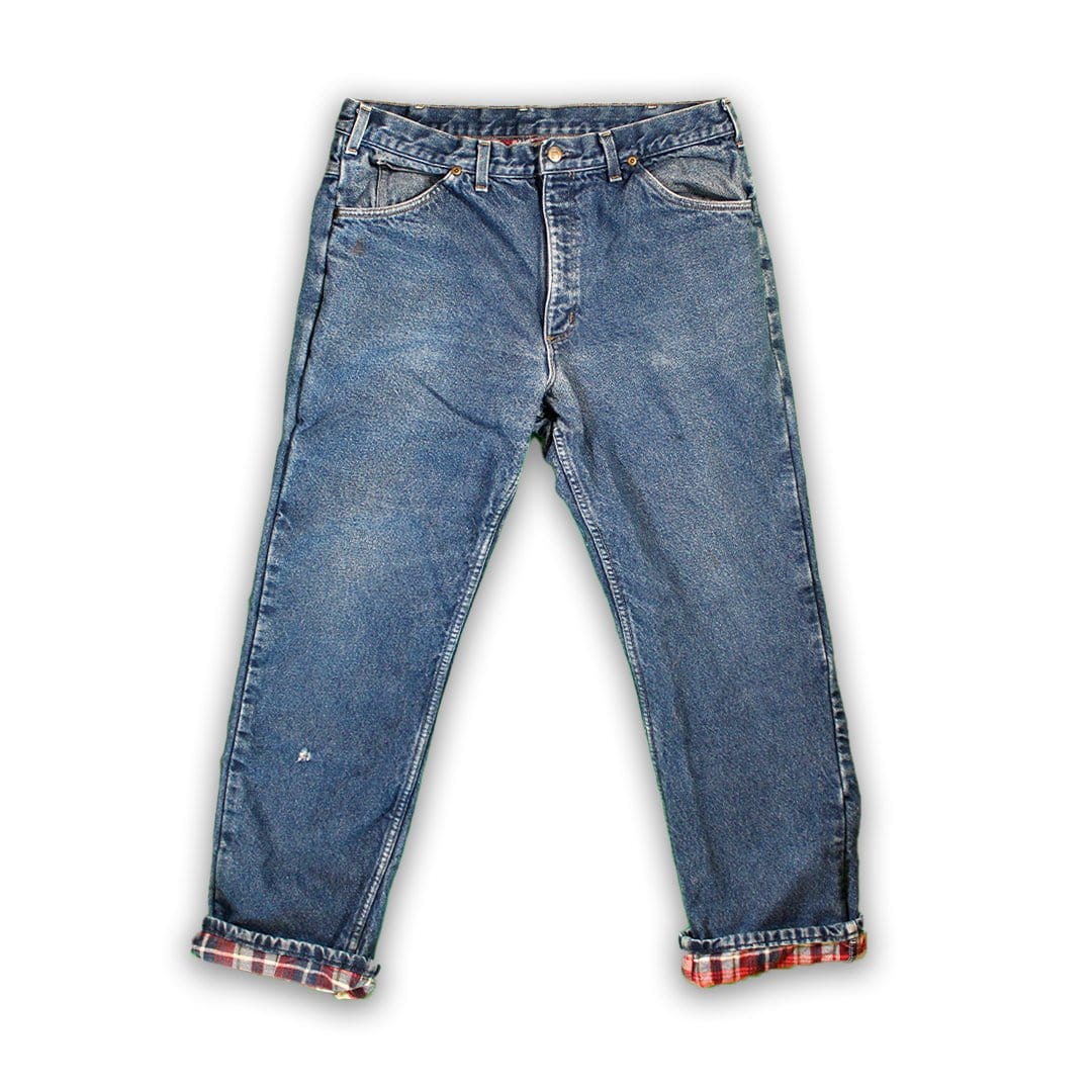 Vintage Carhartt Plaid Jeans (36 x 32) | Rebalance Vintage.
