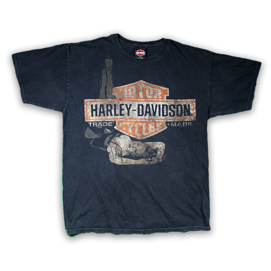 Vintage Carolina Coast Harley Davidson Tee | Rebalance Vintage.