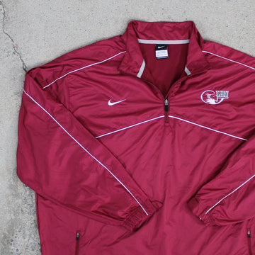Vintage Maroon Nike x LHU Windbreaker (XXL) | Rebalance Vintage.