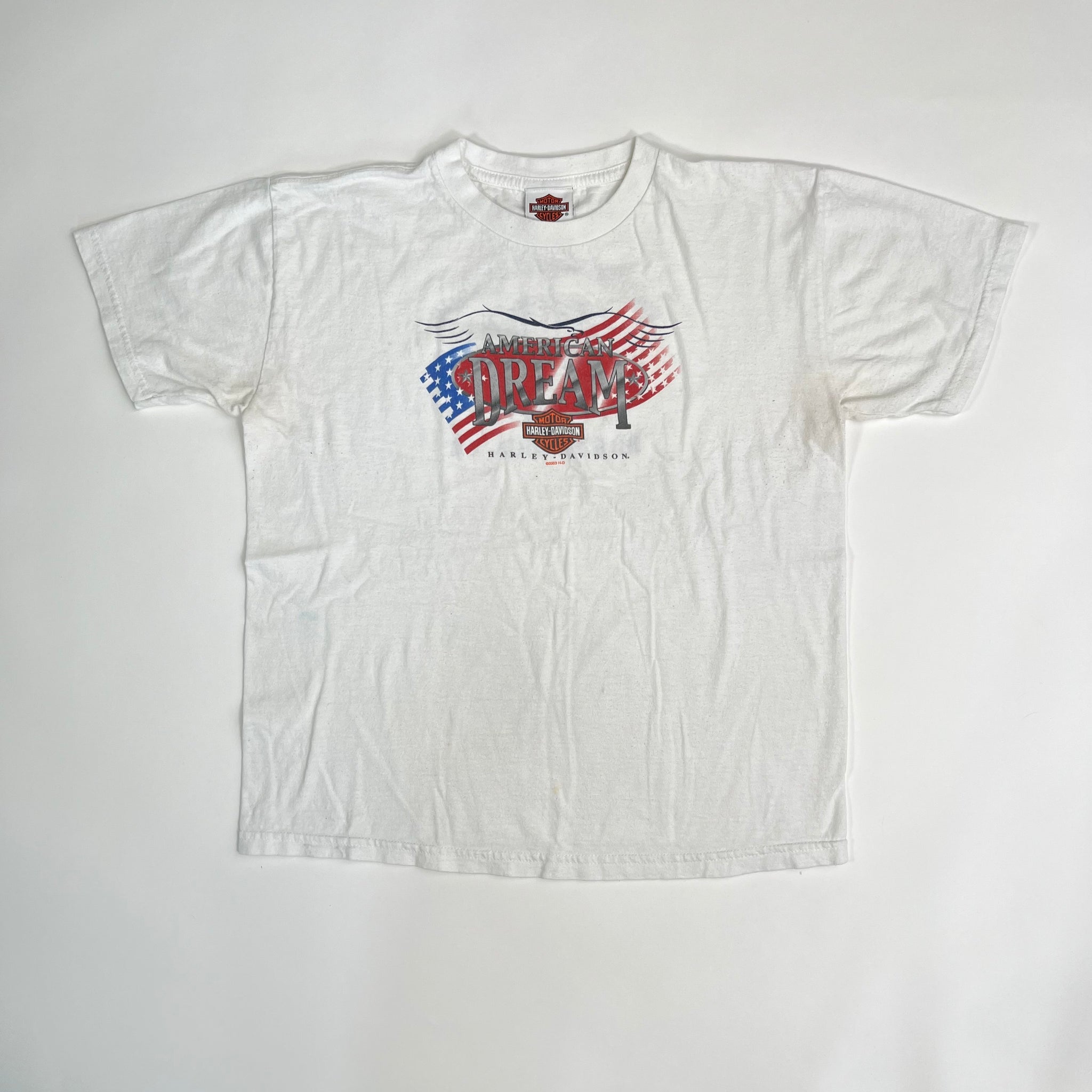 Vintage ‘03 Harley Davidson American Dream Tee | Rebalance Vintage.