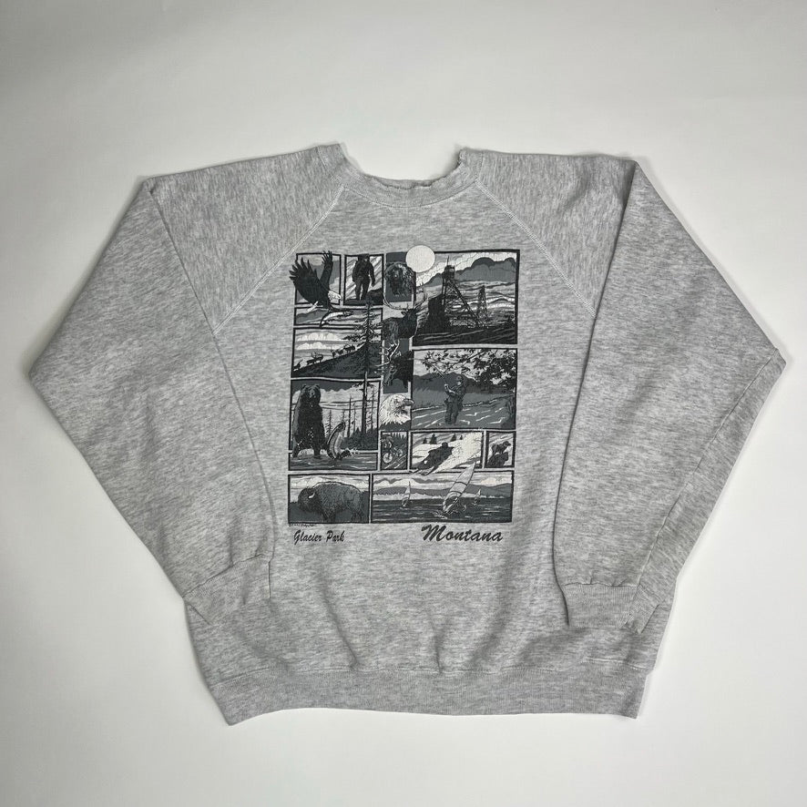 Vintage 90s Montana Glacier Park Crewneck (M/L) | Rebalance Vintage.