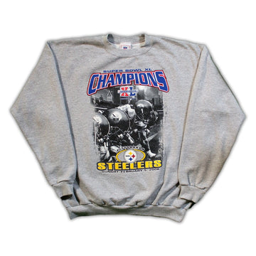 Vintage ‘06 Super Bowl XL Steelers Champions Crewneck | Rebalance Vintage.
