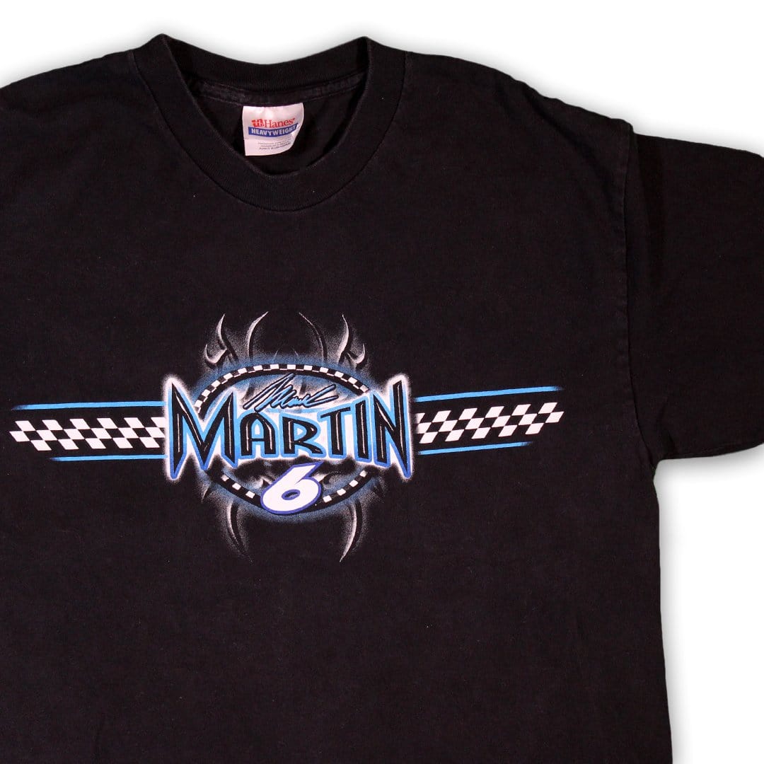 Vintage NASCAR Martin 6 Dragon Racing Tee (S) | Rebalance Vintage.