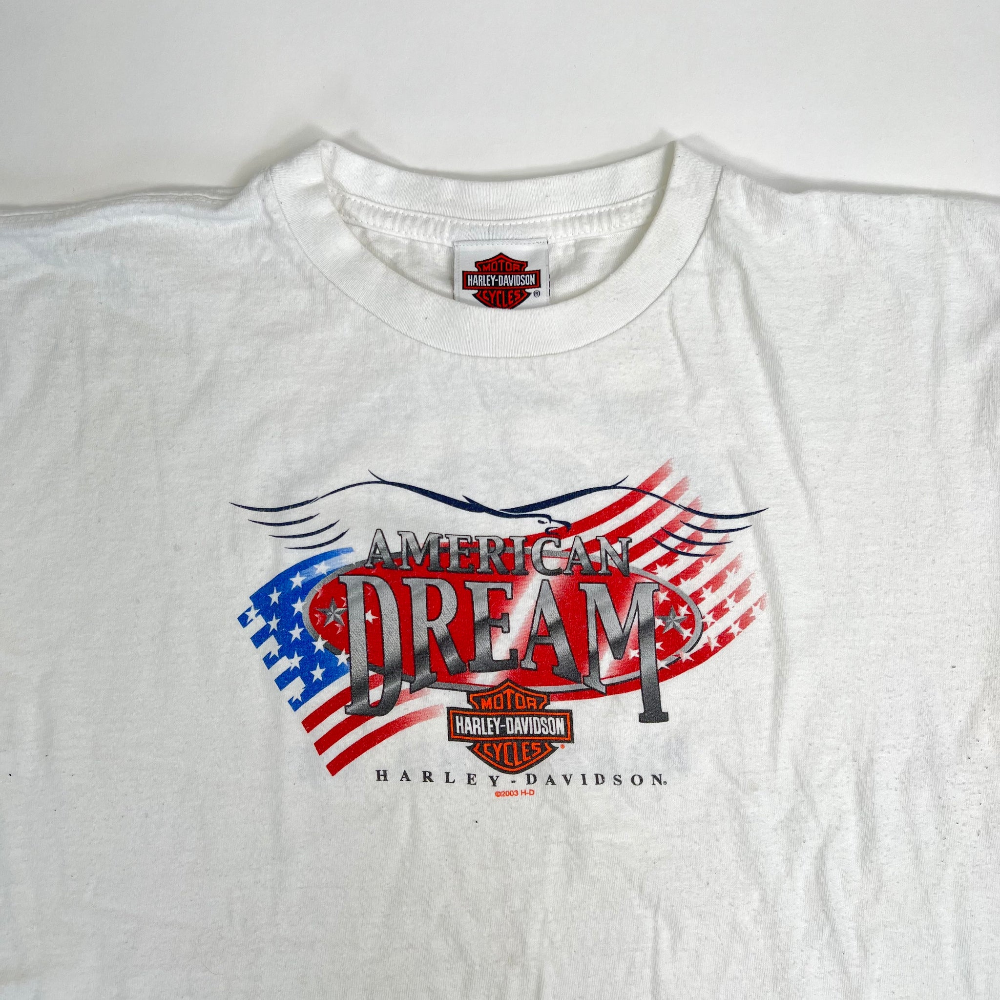 Vintage ‘03 Harley Davidson American Dream Tee | Rebalance Vintage.