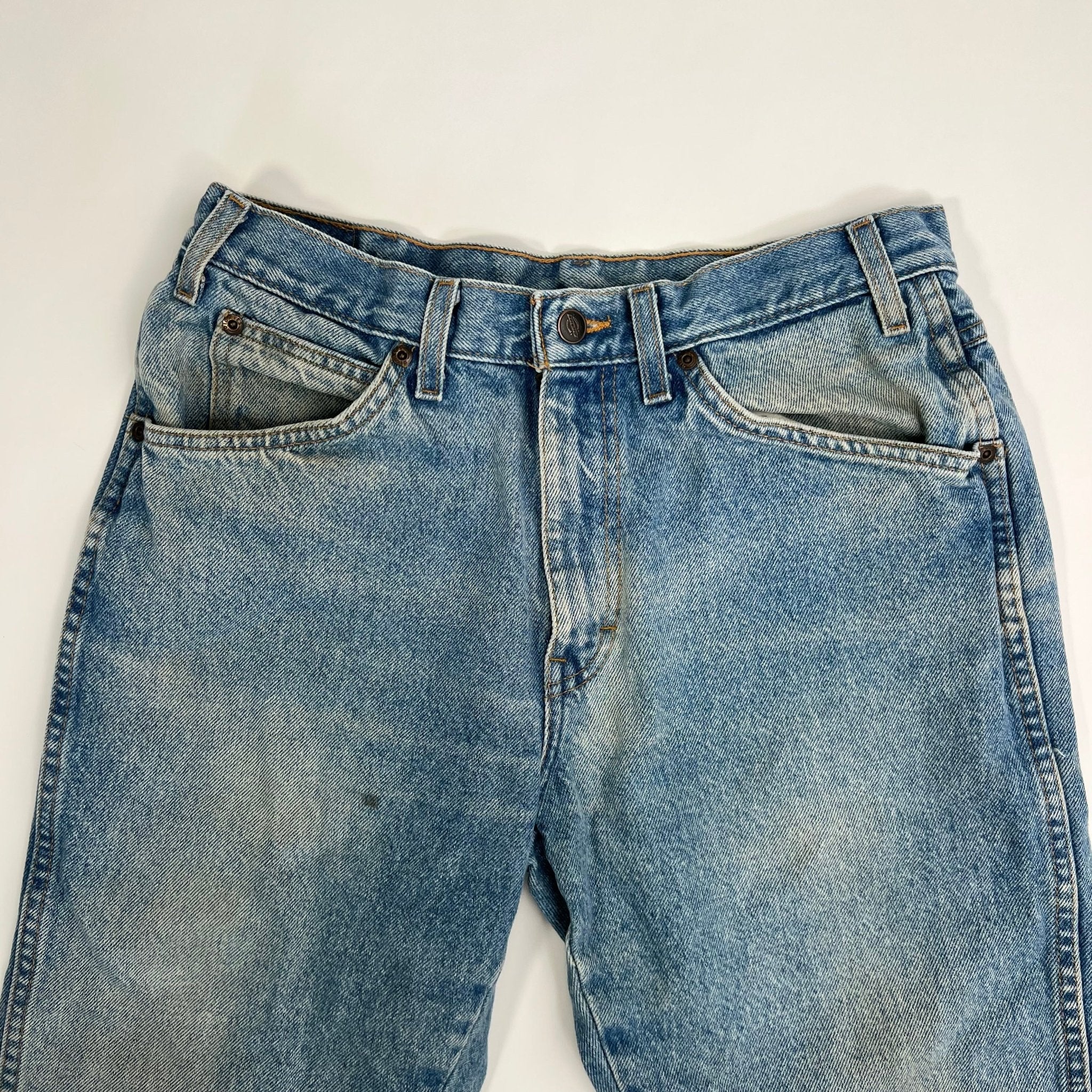 Vintage Worn Out Blue Dickies Jeans (32 x 30) | Rebalance Vintage.