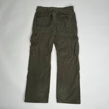Vintage Military Wrangler Green Cargo Pants (32 x 30) | Rebalance Vintage.