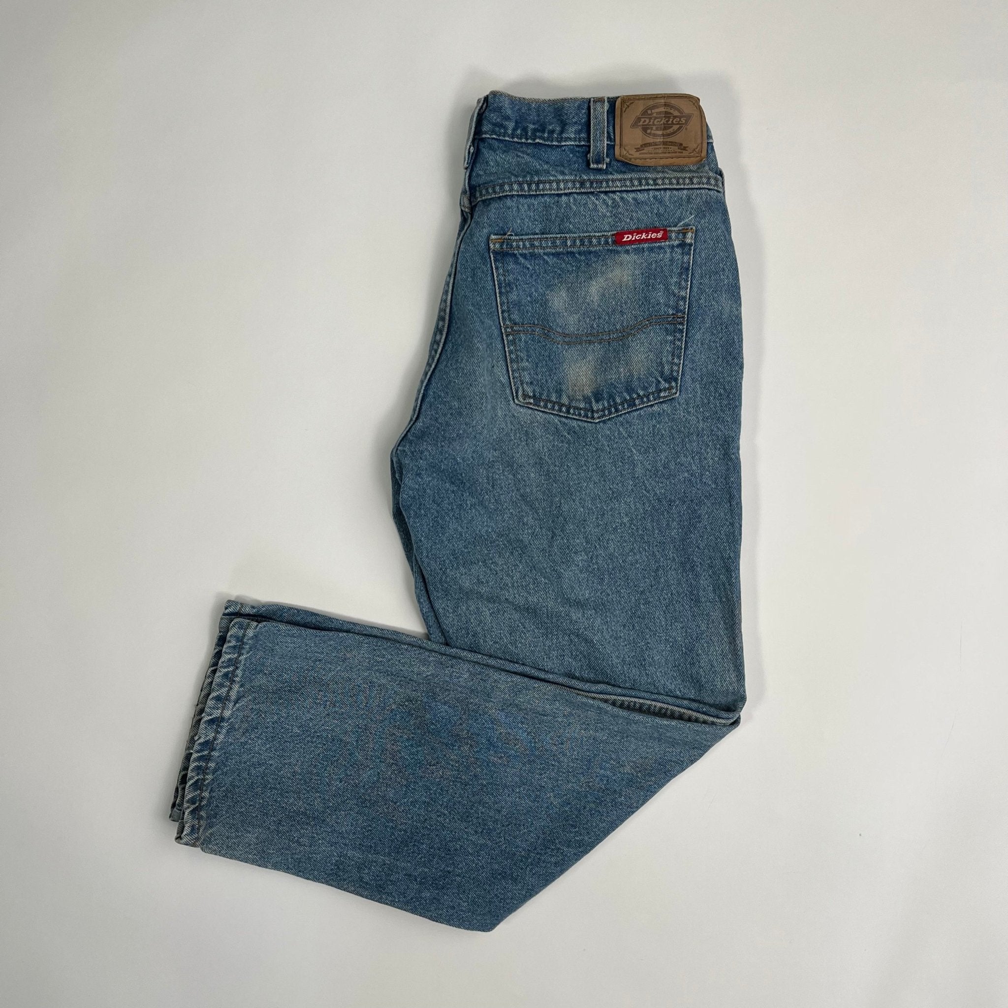 Vintage Worn Out Blue Dickies Jeans (32 x 30) | Rebalance Vintage.